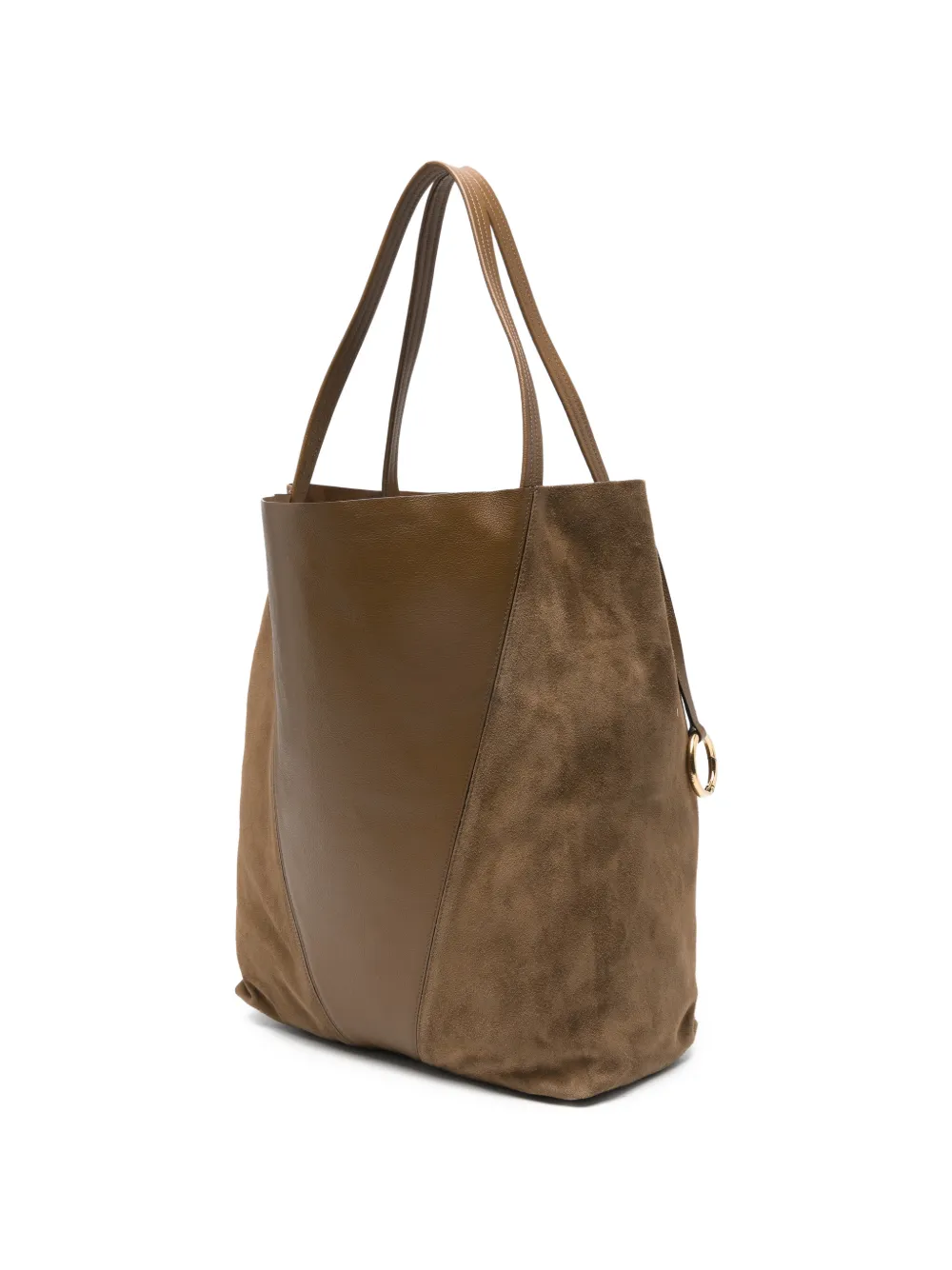 Chloé Spin leren shopper Bruin