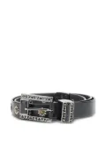 Golden Goose stud-embellishment leather belt - Black