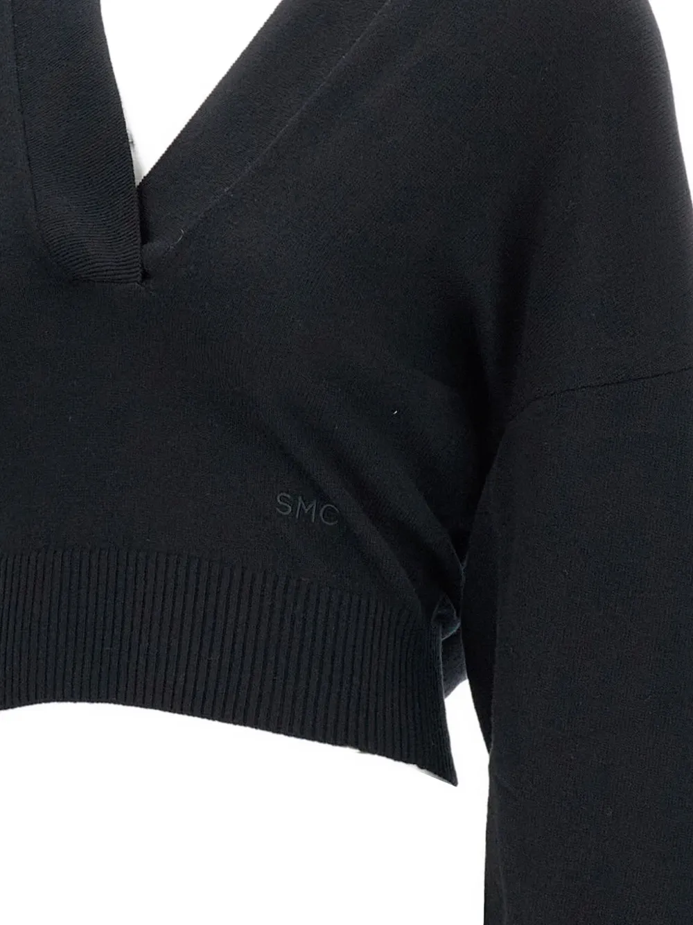 Stella McCartney Trui met geborduurd logo Zwart