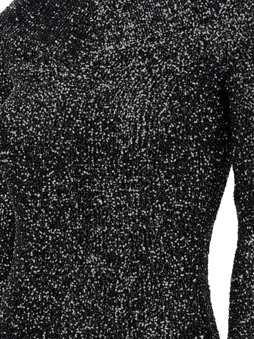 Stella McCartney Trui met pailletten en lange mouwen Zwart