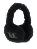 Max Mara monogram teddy earmuffs - Black