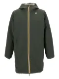 K-Way JacobSt Warm reversible padded coat - Green