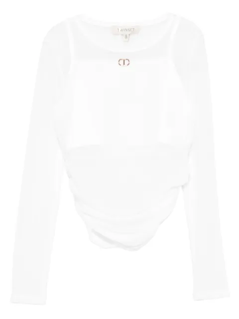 TWINSET Kids بلوزة بأكمام طويلة
