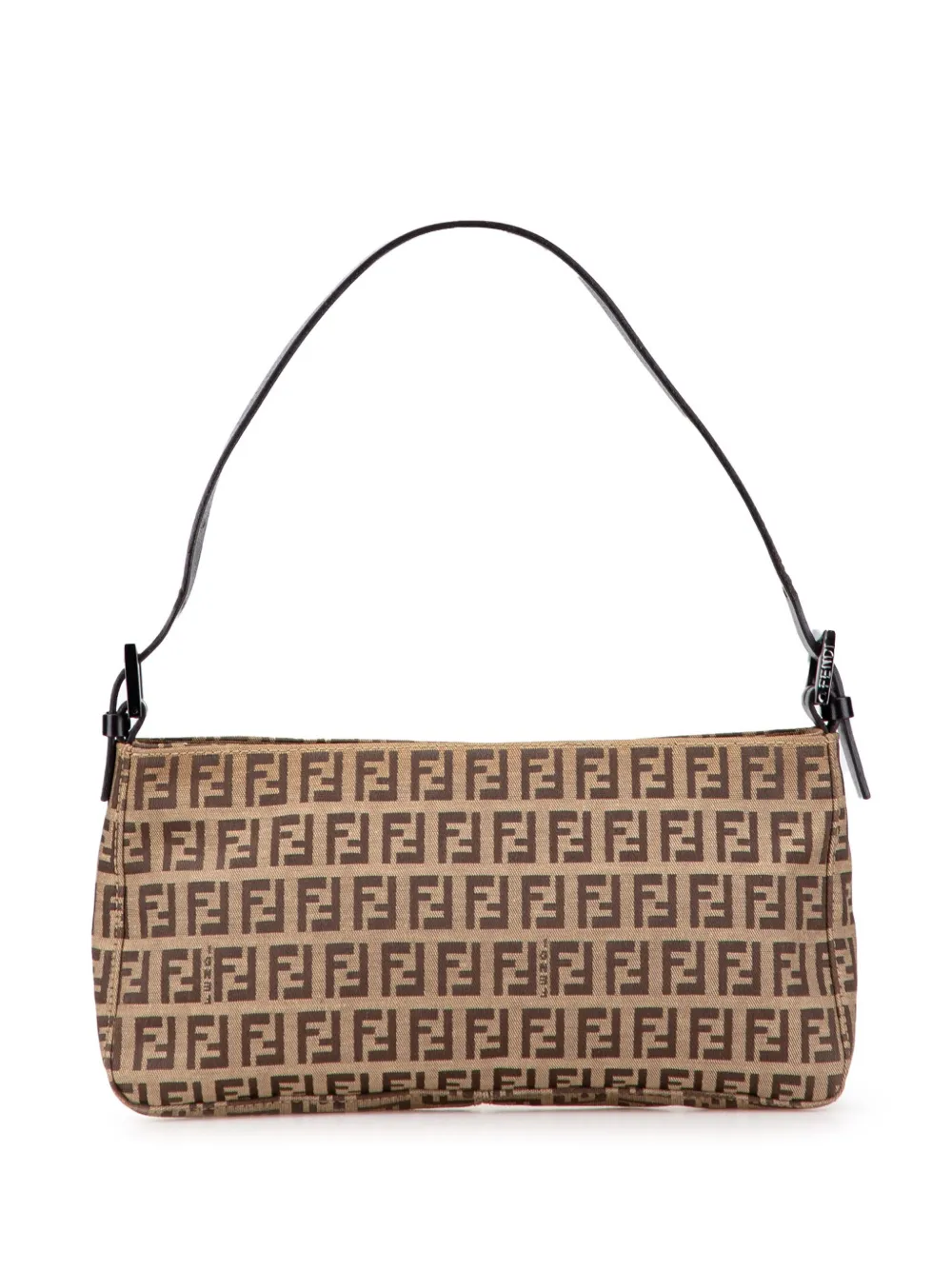 Fendi Pre-Owned 2000-2010 Zucchino Canvas Pochette shoulder bag | Brown | Image 1