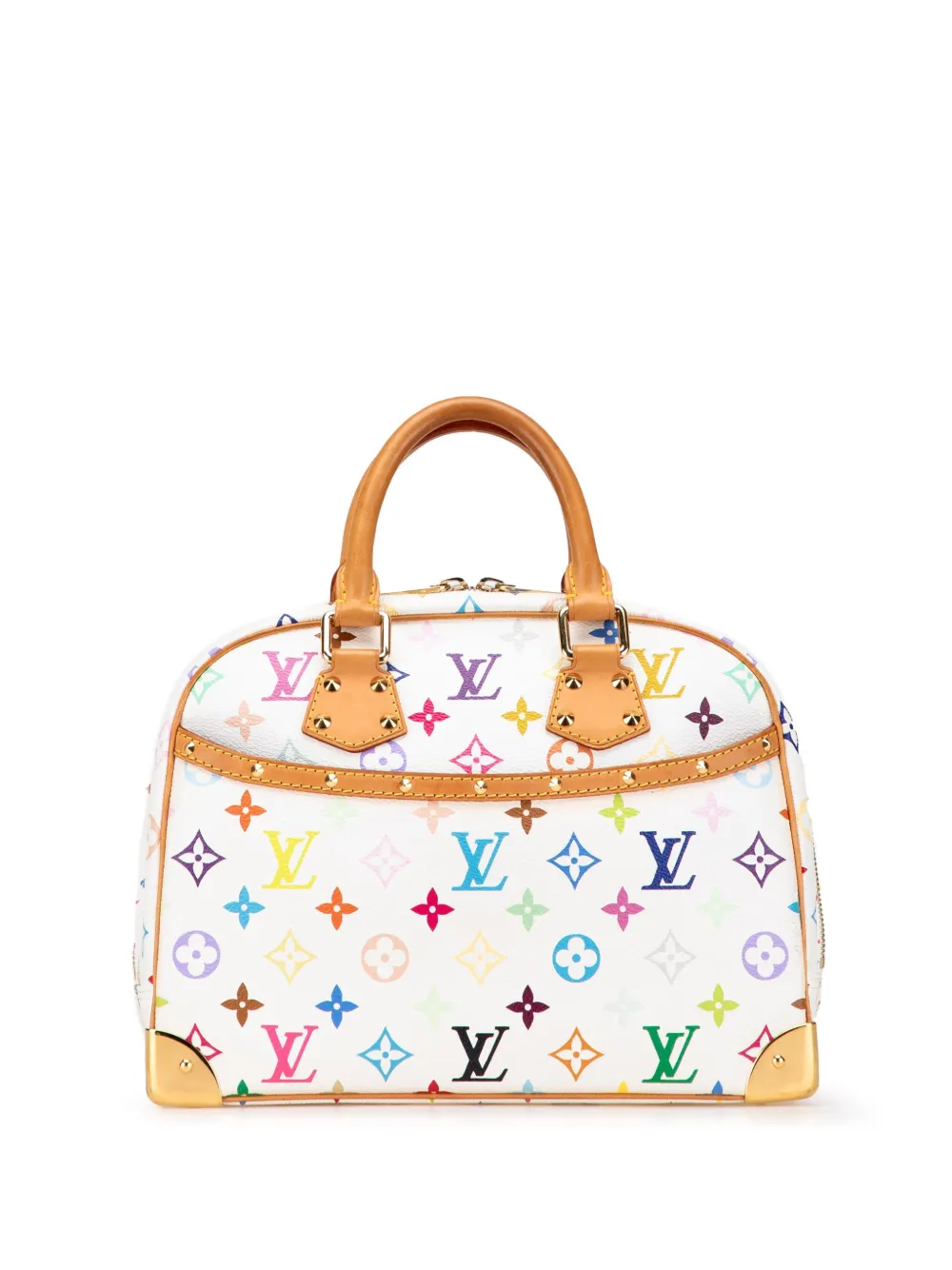 Louis Vuitton Pre-Owned 2004 モノグラム マルチカラー トゥルービル ハンドバッグ - ホワイト Louis Vuitton Pre-Owned 2004 モノグラム マルチカラー トゥルービル ハンドバッグ - ホワイト
