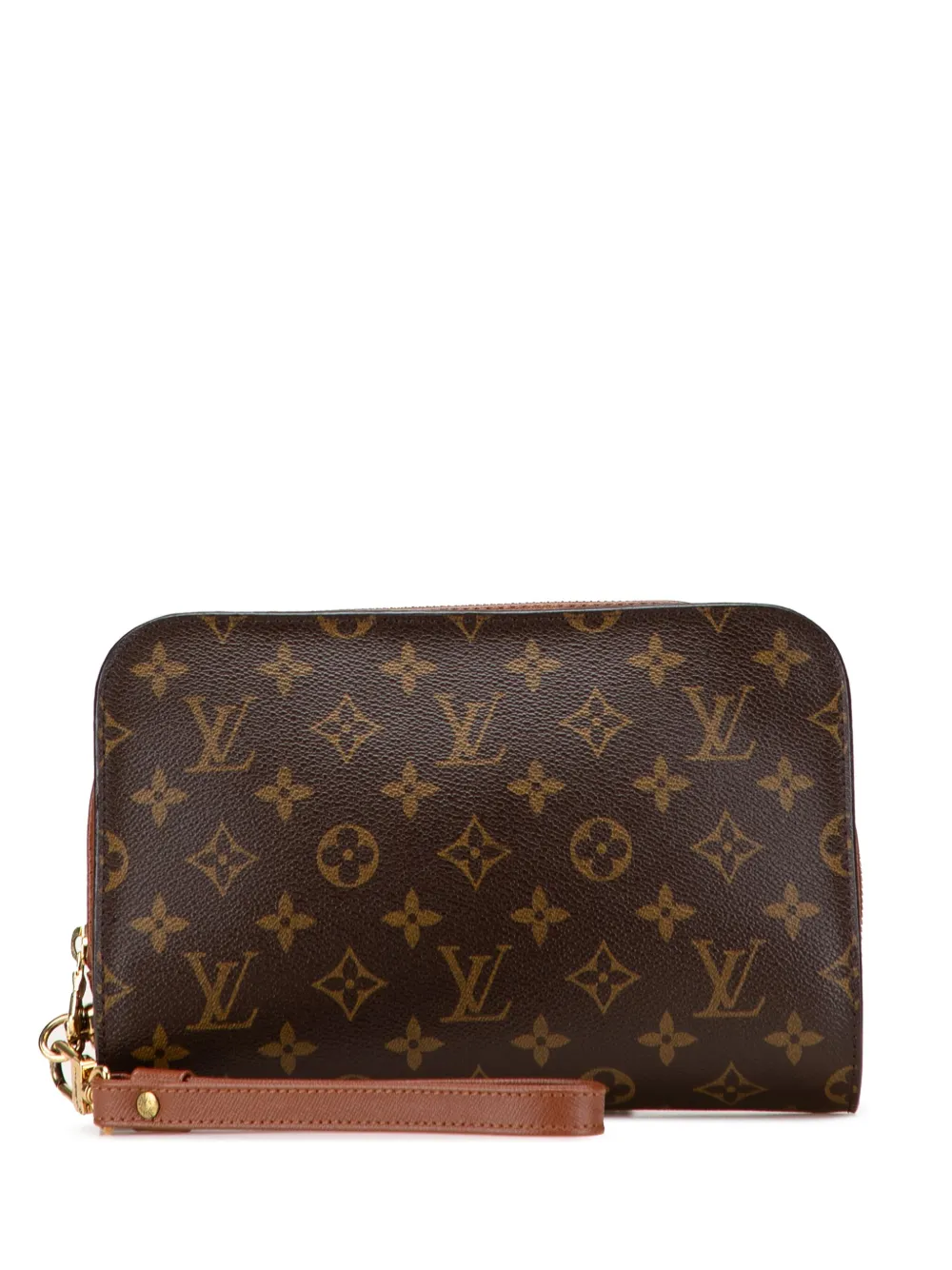 Louis Vuitton Pre-Owned 2004 Monogram Orsay clutch bag | Brown | Image 1