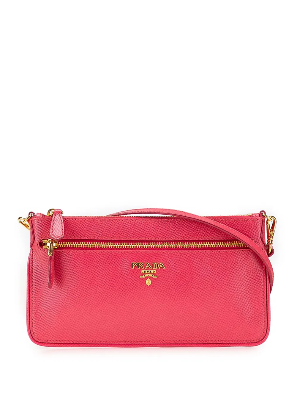 Prada Pre-Owned 2010-2025 Saffiano crossbody bag | Pink | Image 1