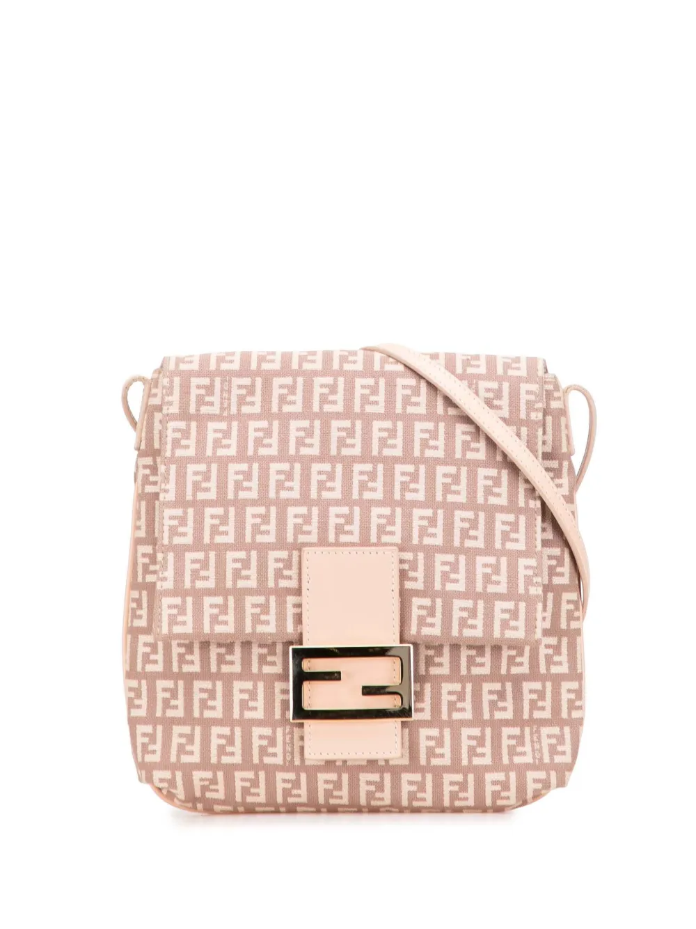 Fendi Pre-Owned 2000-2010 Zucchino Canvas crossbody bag | Pink | Image 1