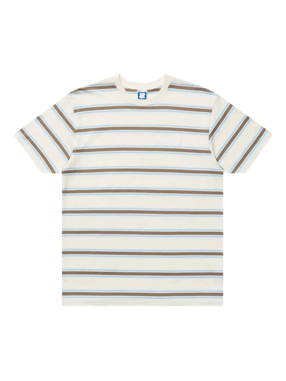 Undefeated Summer Stripe T-shirt | White | Image 1