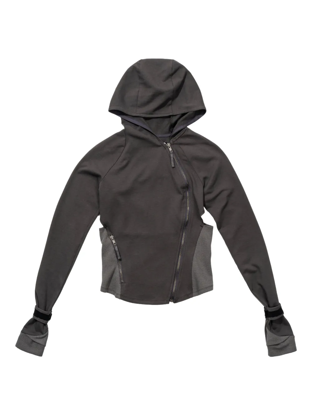 Hyein Seo zip-front hooded jacket | Grey | Image 1