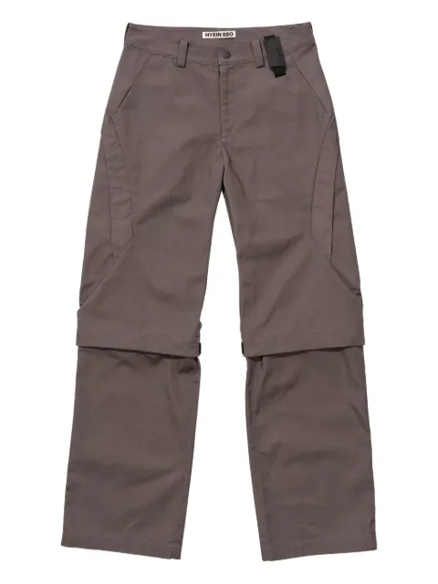 Hyein Seo detachable-zip trousers