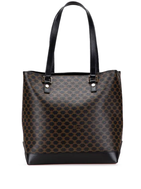 Celine Pre-Owned 2000 Macadam Coated Canvas tote bag