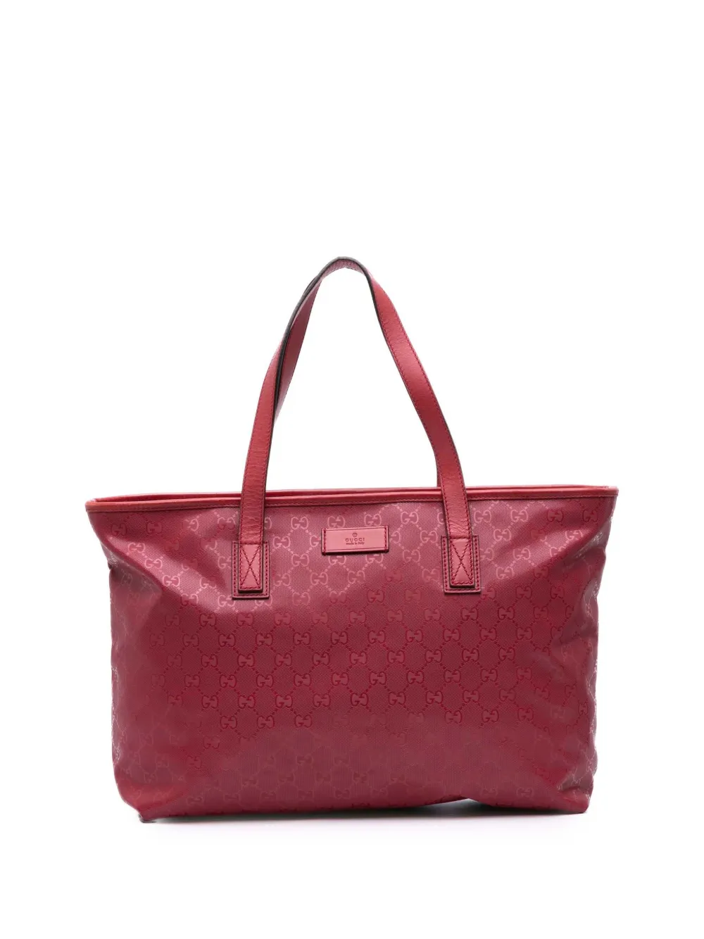 Gucci Pre-Owned 2016-2025 ミディアム GGインプリメ ハンドバッグ - レッド Gucci Pre-Owned 2016-2025 ミディアム GGインプリメ ハンドバッグ - レッド