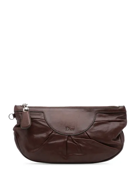 Christian Dior Pre-Owned 2008 Leather Babe clutch bag