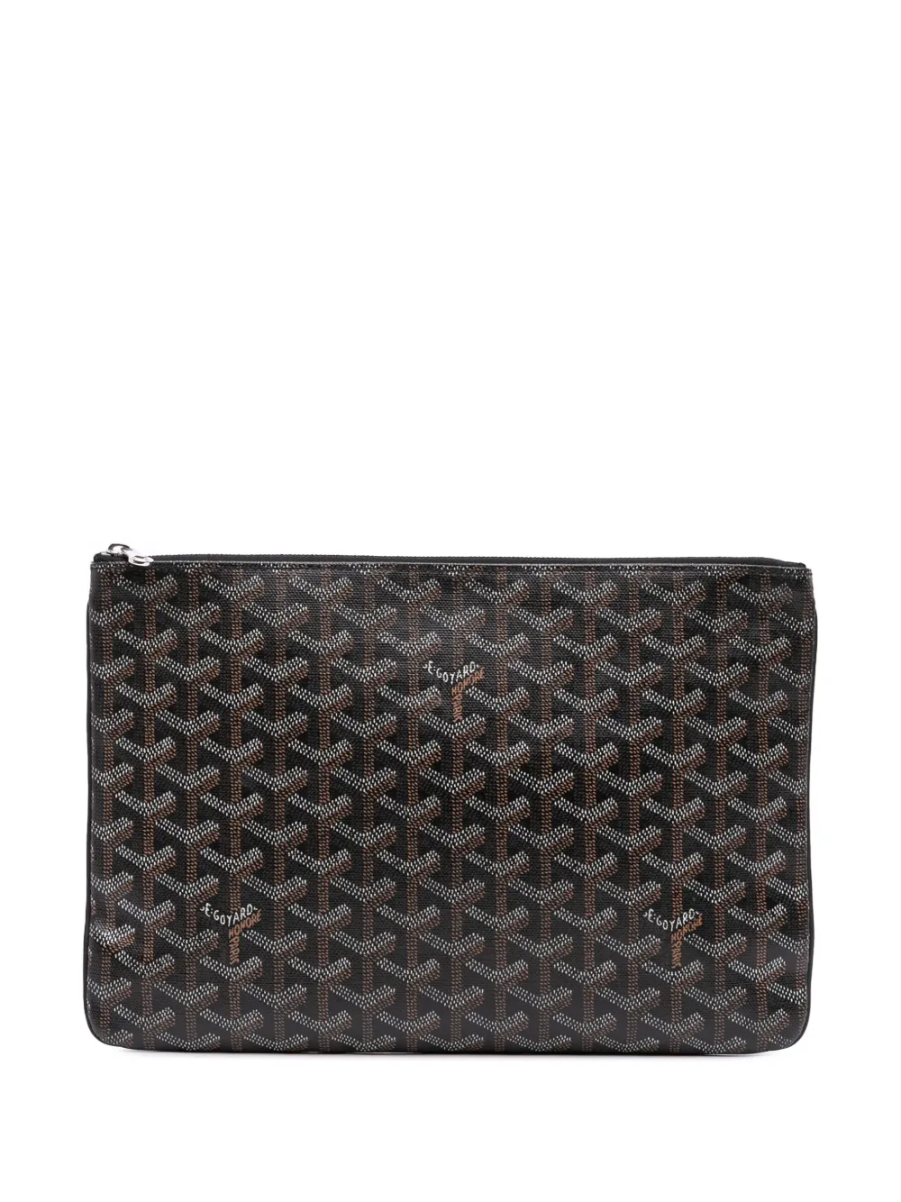 Goyard Pre-Owned 2017 Goyardine Senat MM clutch bag | Black | Image 1