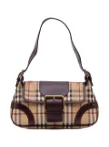 Burberry Pre-Owned 2000-2017 Haymarket Check Coated Canvas shoulder bag - Brown