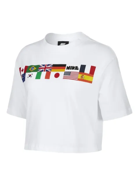 Nike Flag cropped T-shirt