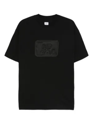 C.P. Company ロゴ Tシャツ | ブラック | FARFETCH JP