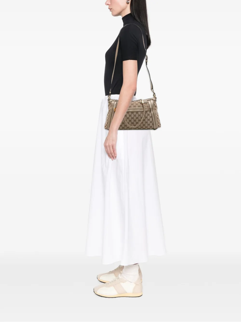 Gucci Pre-Owned 2016-2025 GG Canvas Bella satchel | Pre-Owned | Image 2