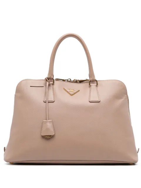Prada Pre-Owned 2013-2025 Large Saffiano Lux Promenade satchel