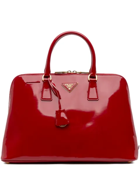 Prada Pre-Owned 2010-2025 Large Spazzolato Promenade satchel