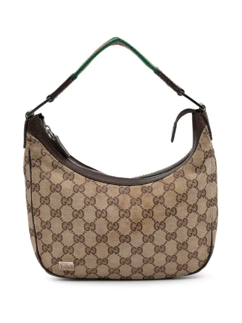 Gucci Pre-Owned 2000-2015 Small GG Canvas Web Pop shoulder bag