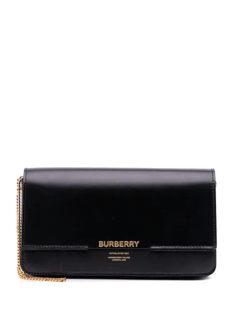Burberry Pre-Owned 2000-2017 Grace leren clutch