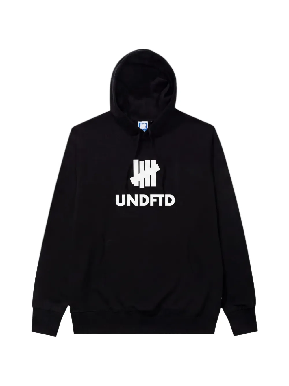 Undefeated logo-print hoodie - Nero