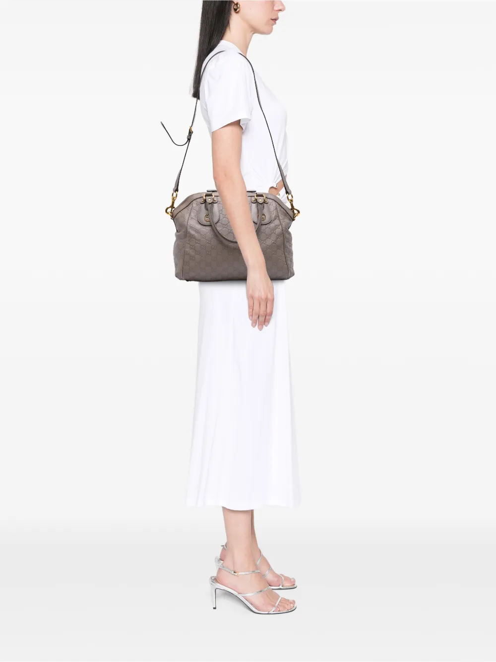 Gucci Pre-Owned 2016-2025 Medium Guccissima Scarlett satchel | Pre-Owned | Image 2