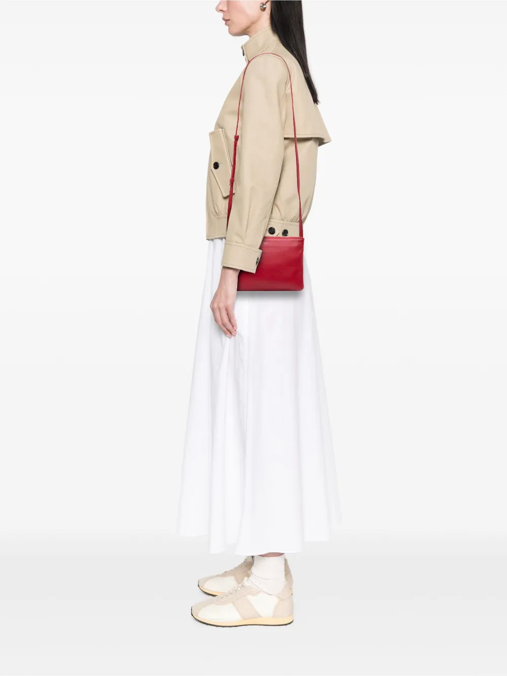 Celine Pre-Owned 2014 Small Lambskin Trio crossbody bag | Pre-Owned | Image 2