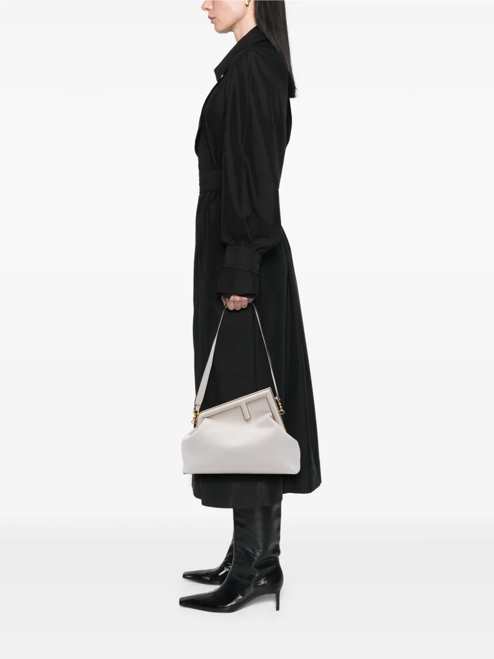Fendi Pre-Owned 2010-2025 Medium Nappa Fendi First shoulder bag | Pre-Owned | Image 2