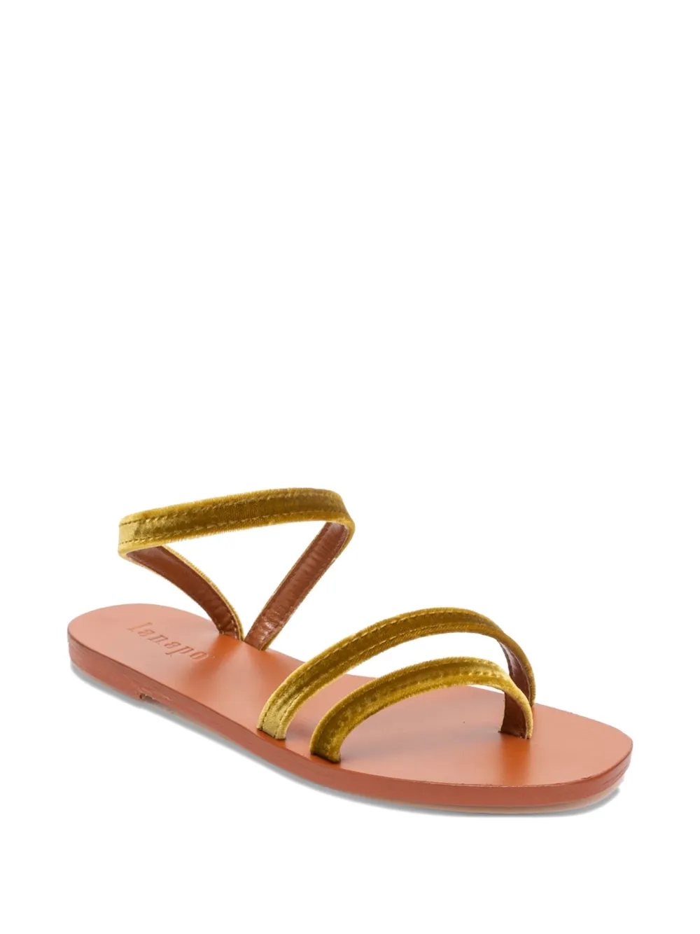 LANAPO velvet double-strap sandals | Flat Sandals | Image 2