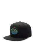 Undefeated mountain-scene patch snapback cap - Black