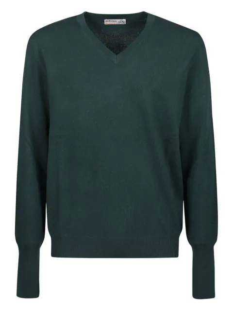 Ballantyne V-neck cashmere sweater