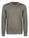 Fay wool crew-neck sweater - Green