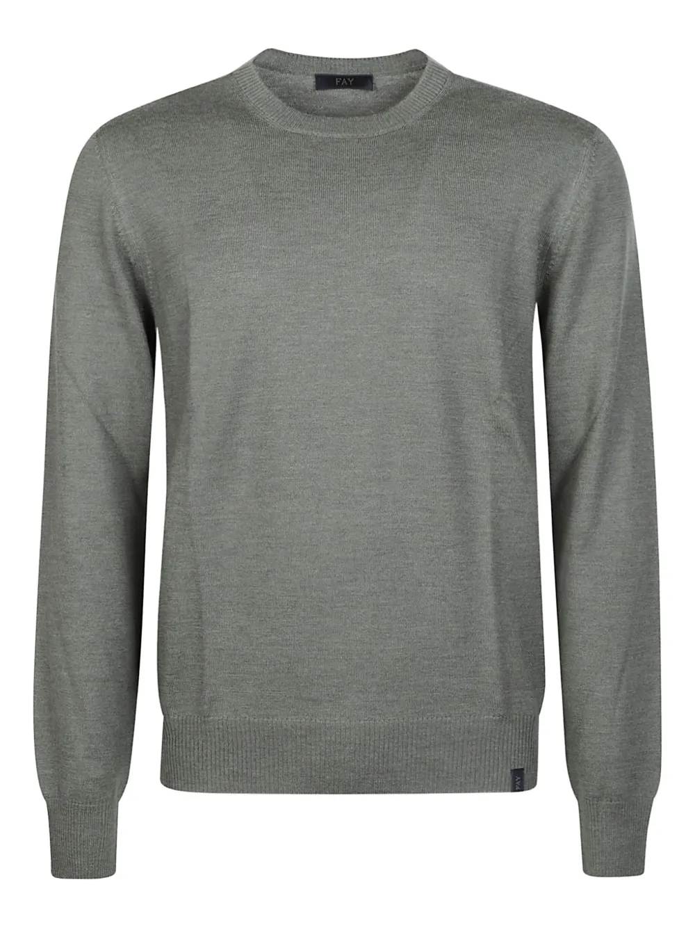 Fay crew-neck wool sweater | Grey | Image 1