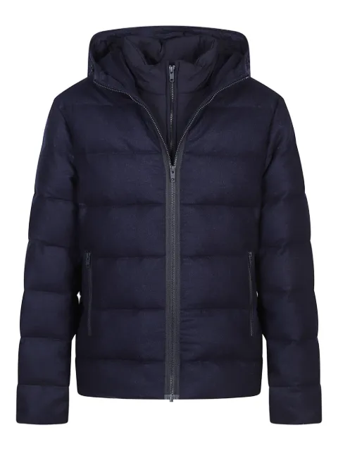 Fay hooded quilted jacket