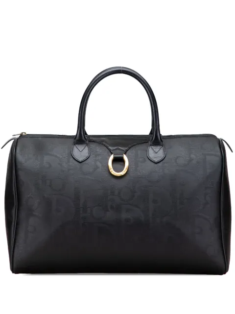 Christian Dior Pre-Owned 2000-2025 Diorissimo Trotter Coated Canvas boston bag