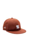 Undefeated five-strike snapback cap - Brown