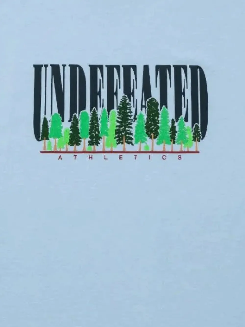 Undefeated Trees T-shirt - Blauw