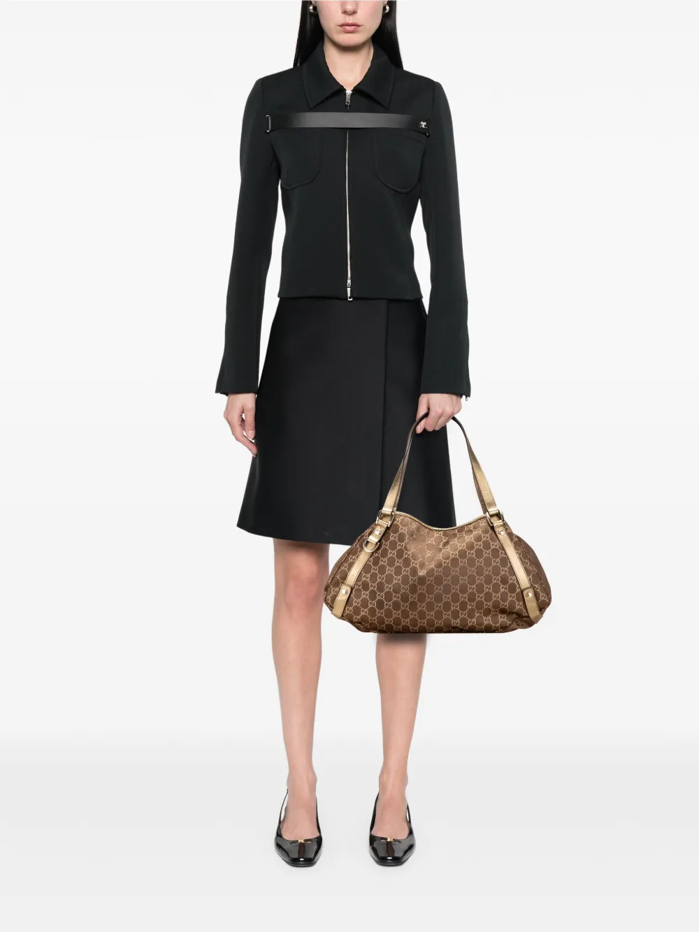 Gucci Pre-Owned 2000-2015 GG Canvas Abbey D Ring tote bag | Pre-Owned | Image 2