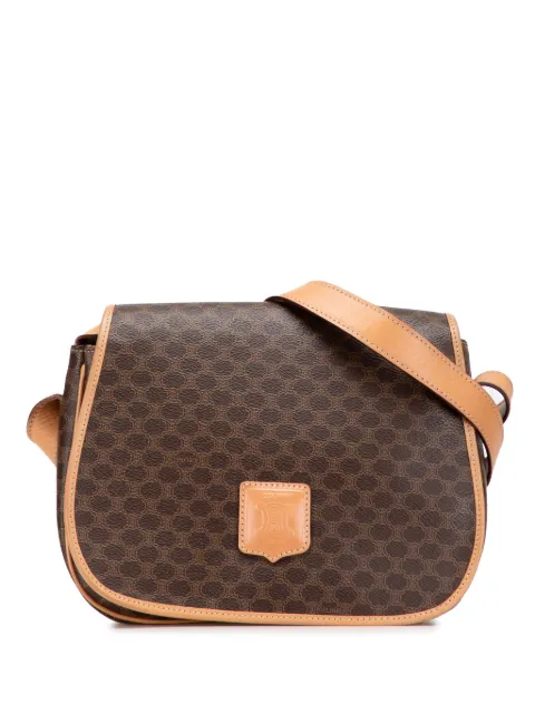 Celine Pre-Owned 2014 Macadam Coated Canvas crossbody bag