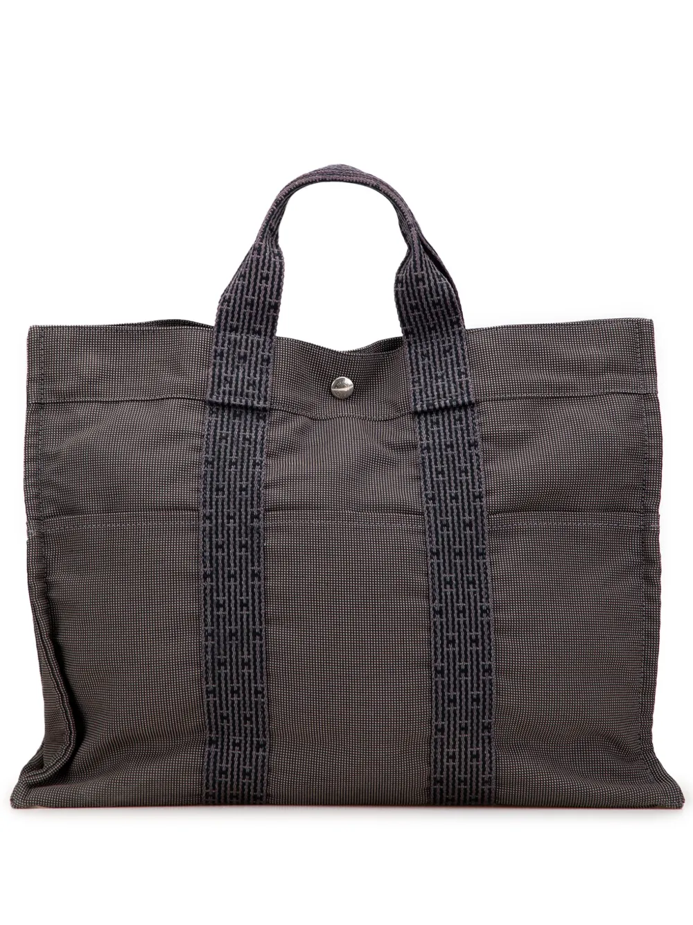 Hermès Pre-Owned 1990-2010 Canvas Herline MM tote bag | Grey | Image 1