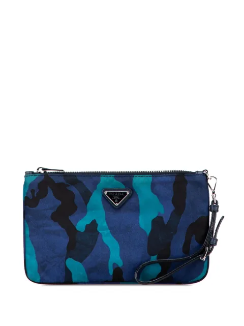 Prada Pre-Owned 2000-2013 Tessuto Camouflage clutch bag