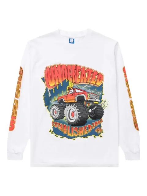 Undefeated monster-truck long-sleeve t-shirt
