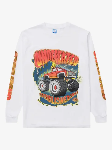Undefeated monster-truck long-sleeve t-shirt