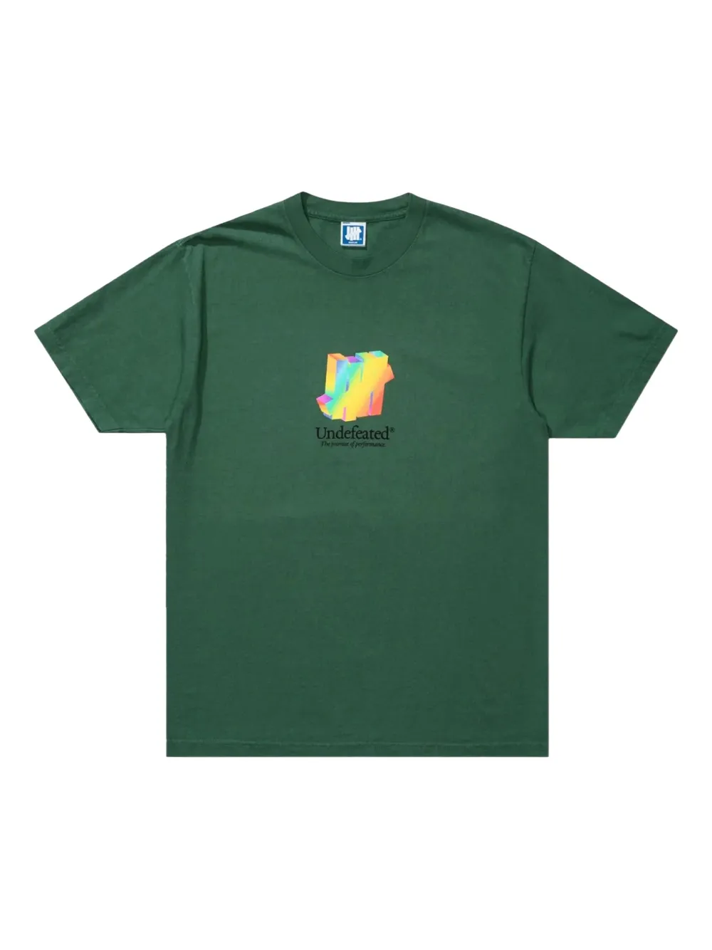 Undefeated graphic-print T-shirt | Green | Image 1