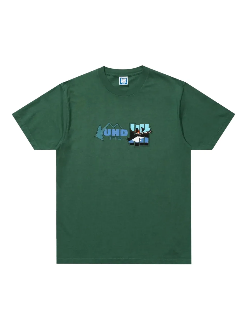 Undefeated graphic-print T-shirt | Green | Image 1
