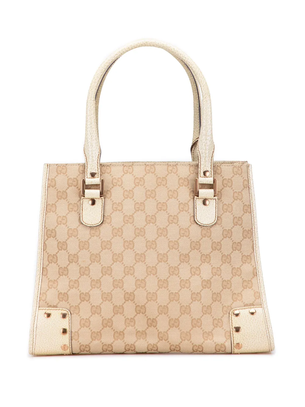 Gucci Pre-Owned 2000-2015 GG Canvas Nailhead tote bag | Brown | Image 1
