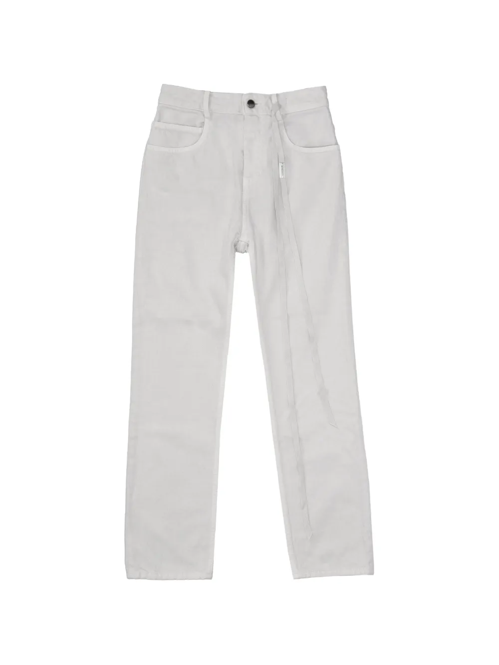 Ann Demeulemeester Pantaloni crop - Grigio
